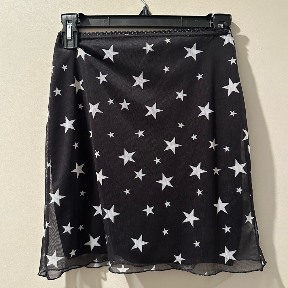 ⭐️HP⭐️ Nasty Gal Bodycon Star Mini Skirt